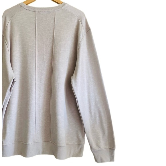 ELEVEN PARIS Cotton Blend Crewneck Neutral Supersoft Pullover Sweatshirt 3XL NWT - Picture 9 of 11